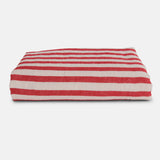 Bordløber - Hør Rød stripe