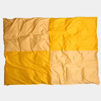 BOMULDSSATIN sengetøj Cut & Sew Yellow