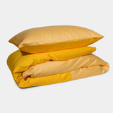 Bomuldssatin cut & sew sengesæt - Yellow