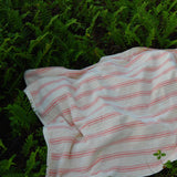 Retro stribet Håndklæder- Rose