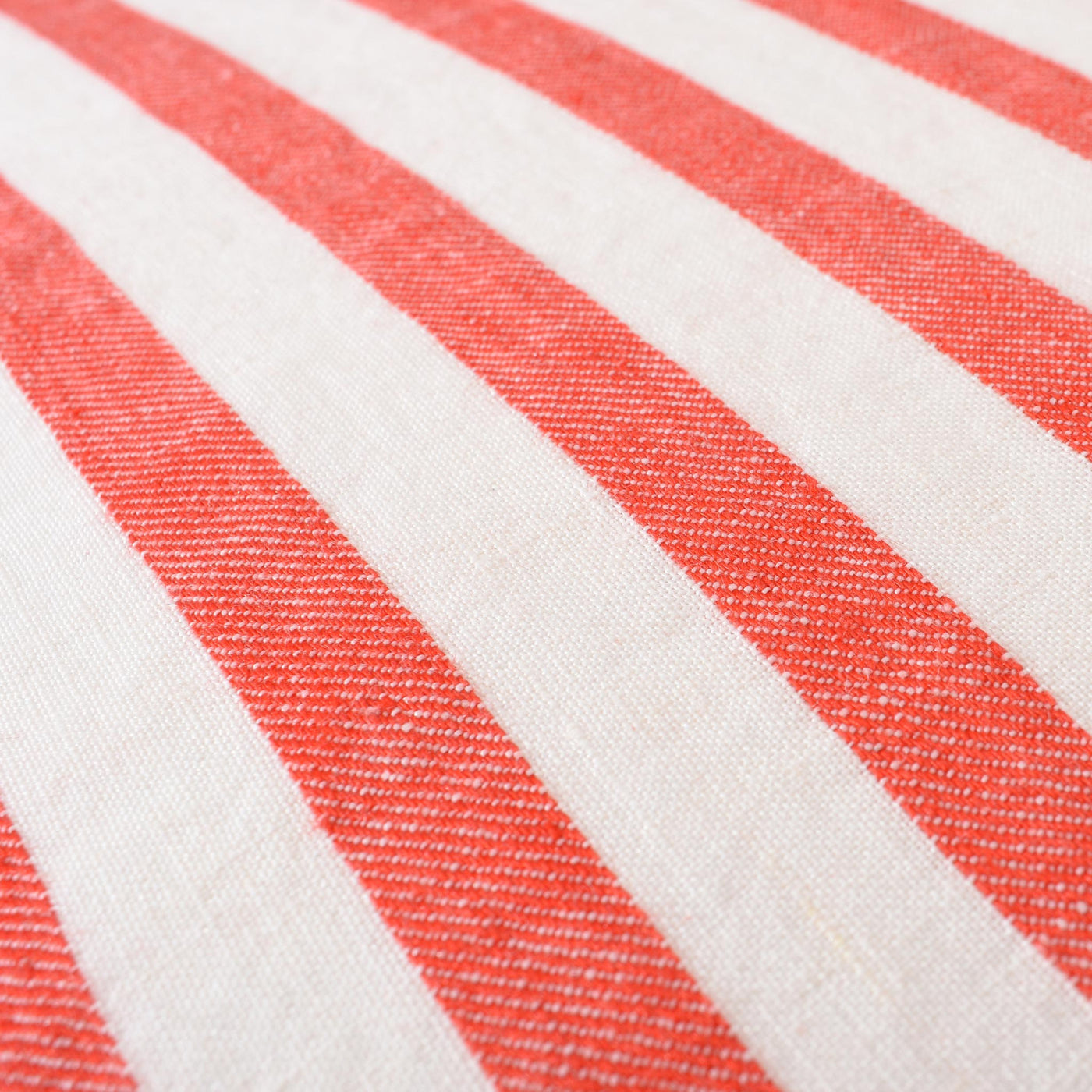 HØR Sengetøj Red stripe