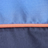 Bomuldssatin sengesæt - Dusty blue
