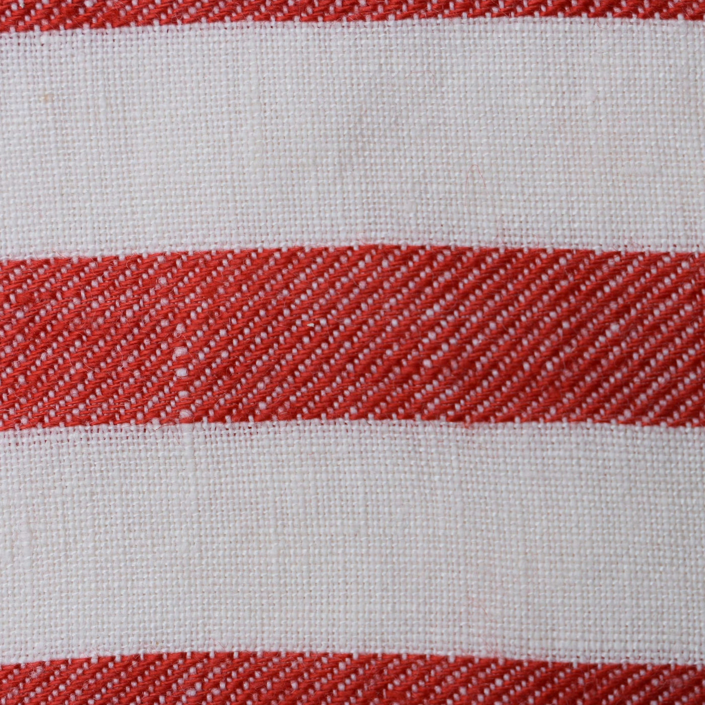 HØR Sengetøj Red stripe