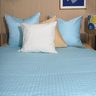 SENGETÆPPE Pale blue