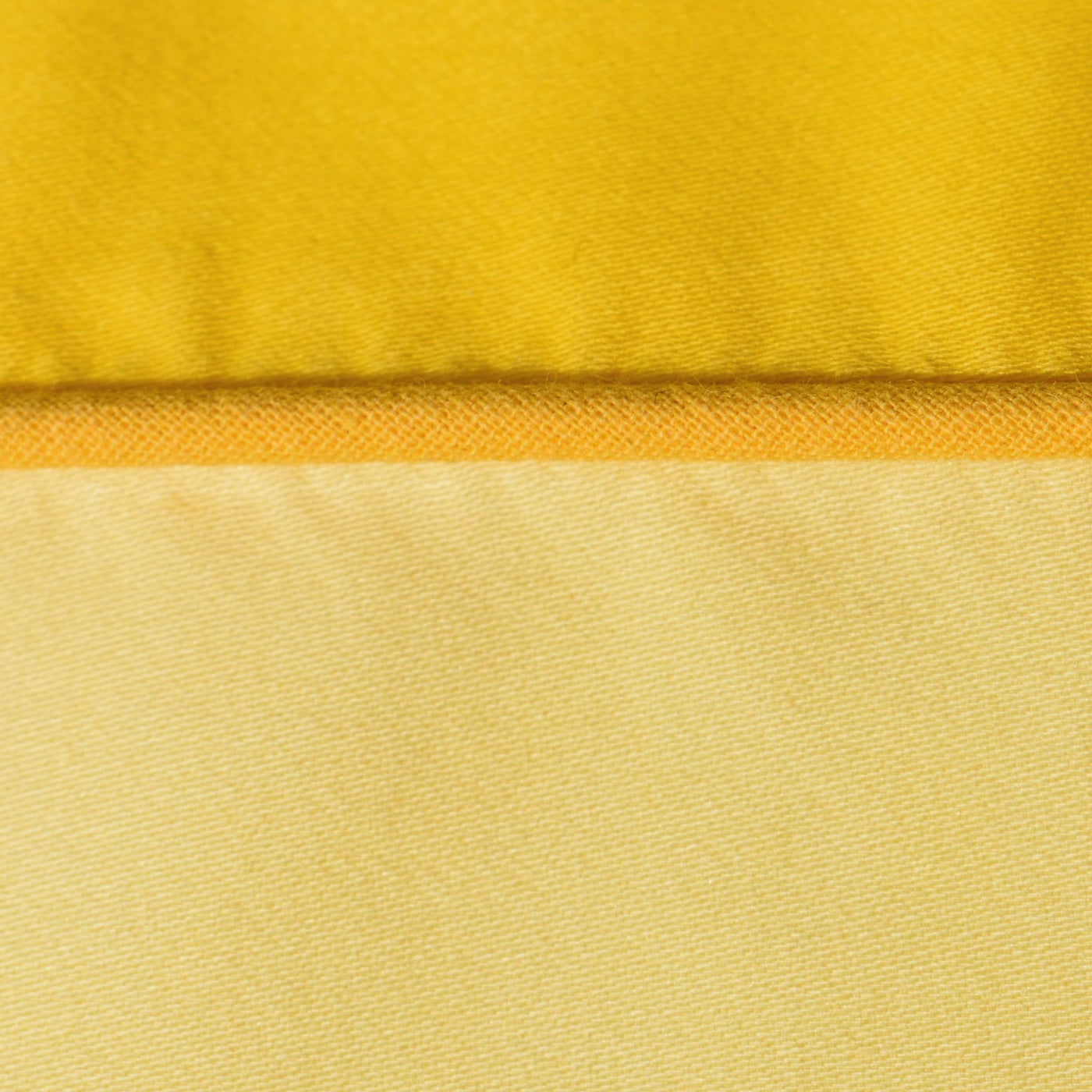 BOMULDSATIN Sengetøj Yellow